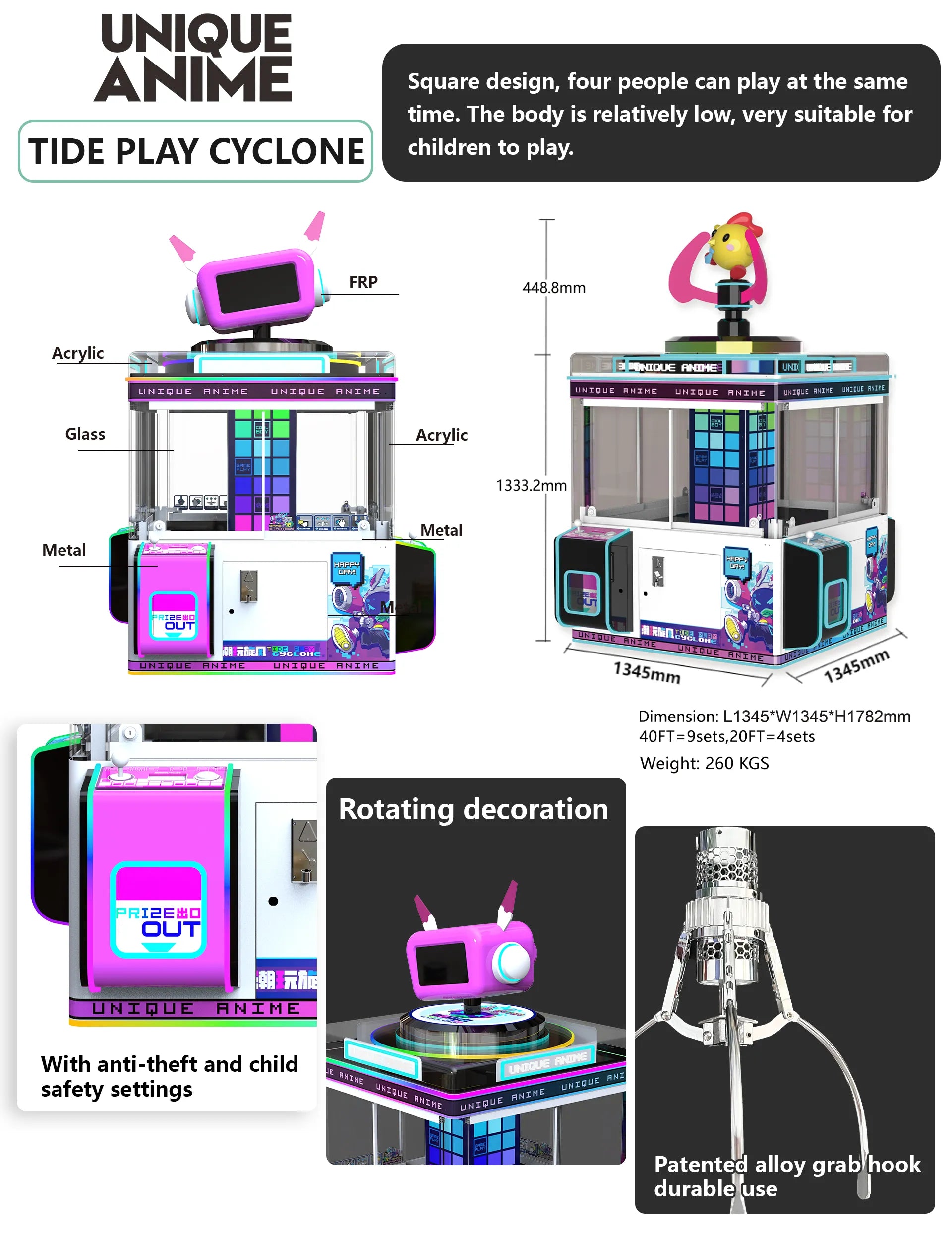 Cyclone 4 Player crane