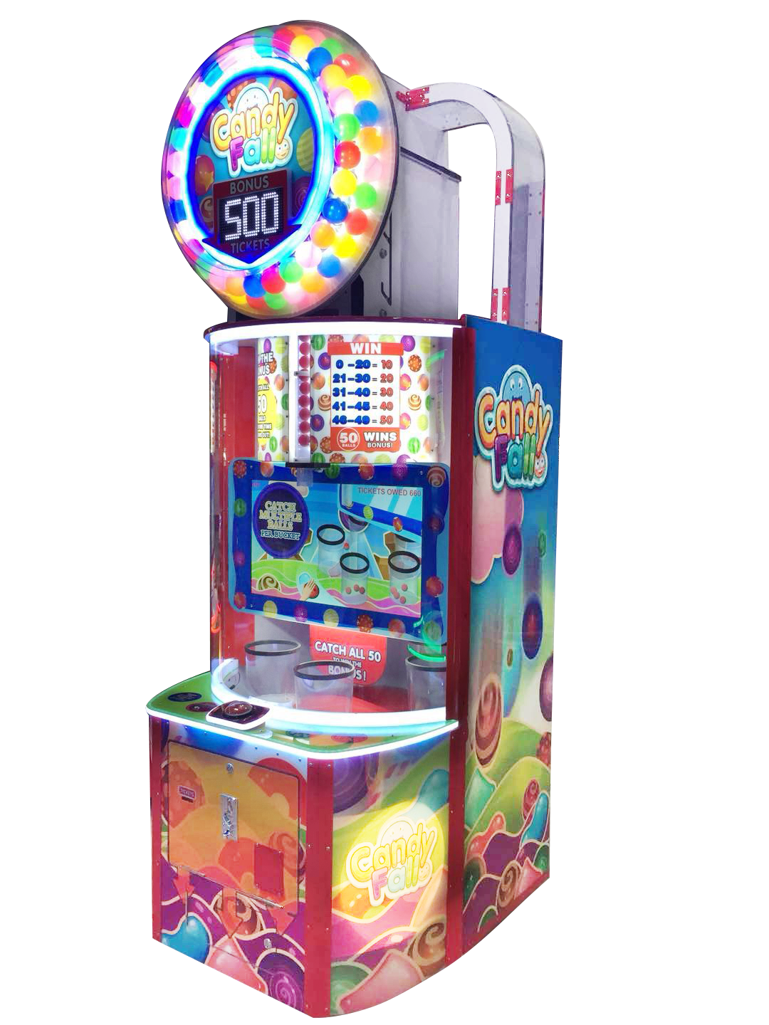 Candy Falls - Redemption - Arcade Game