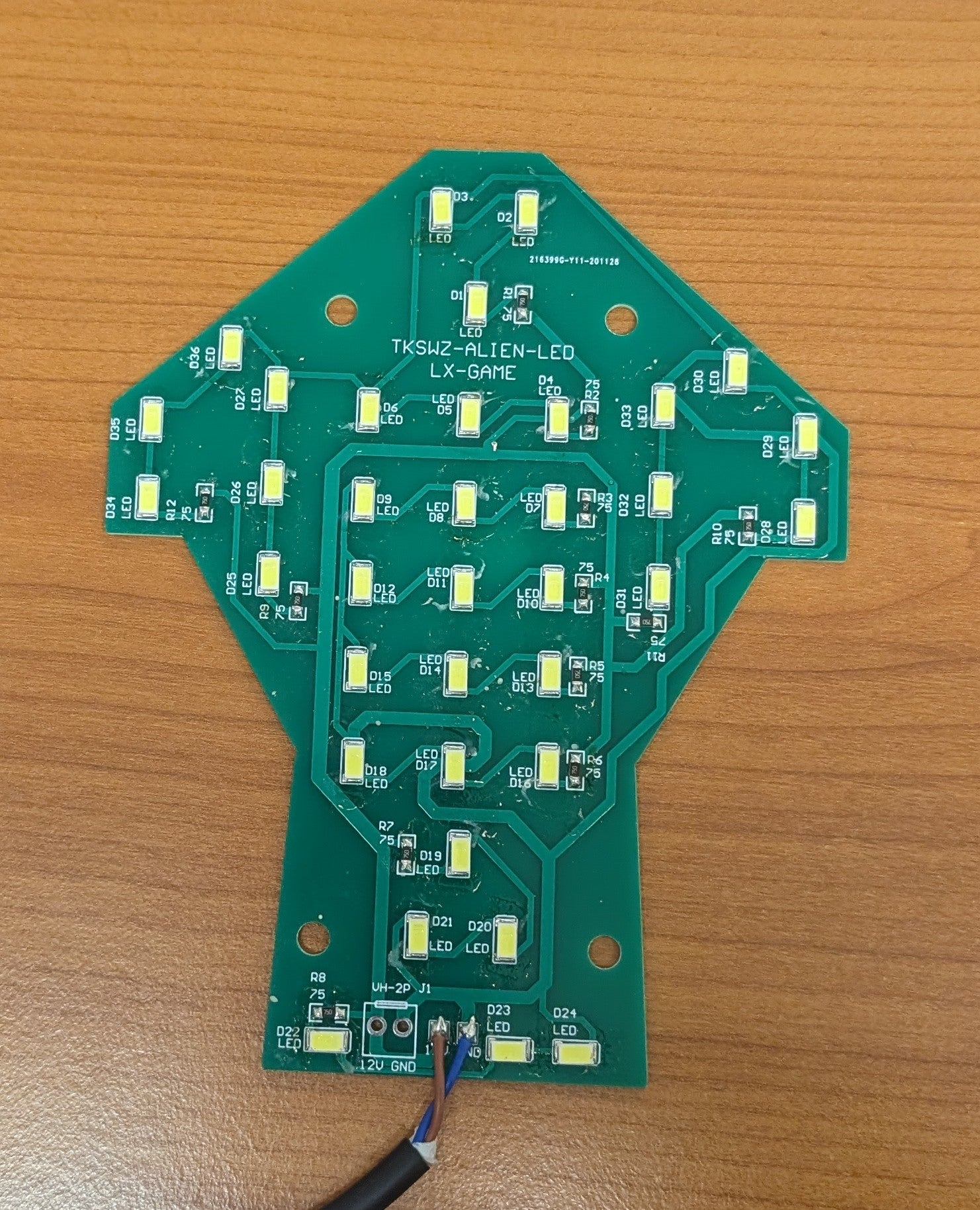 Space Guard - Target led board