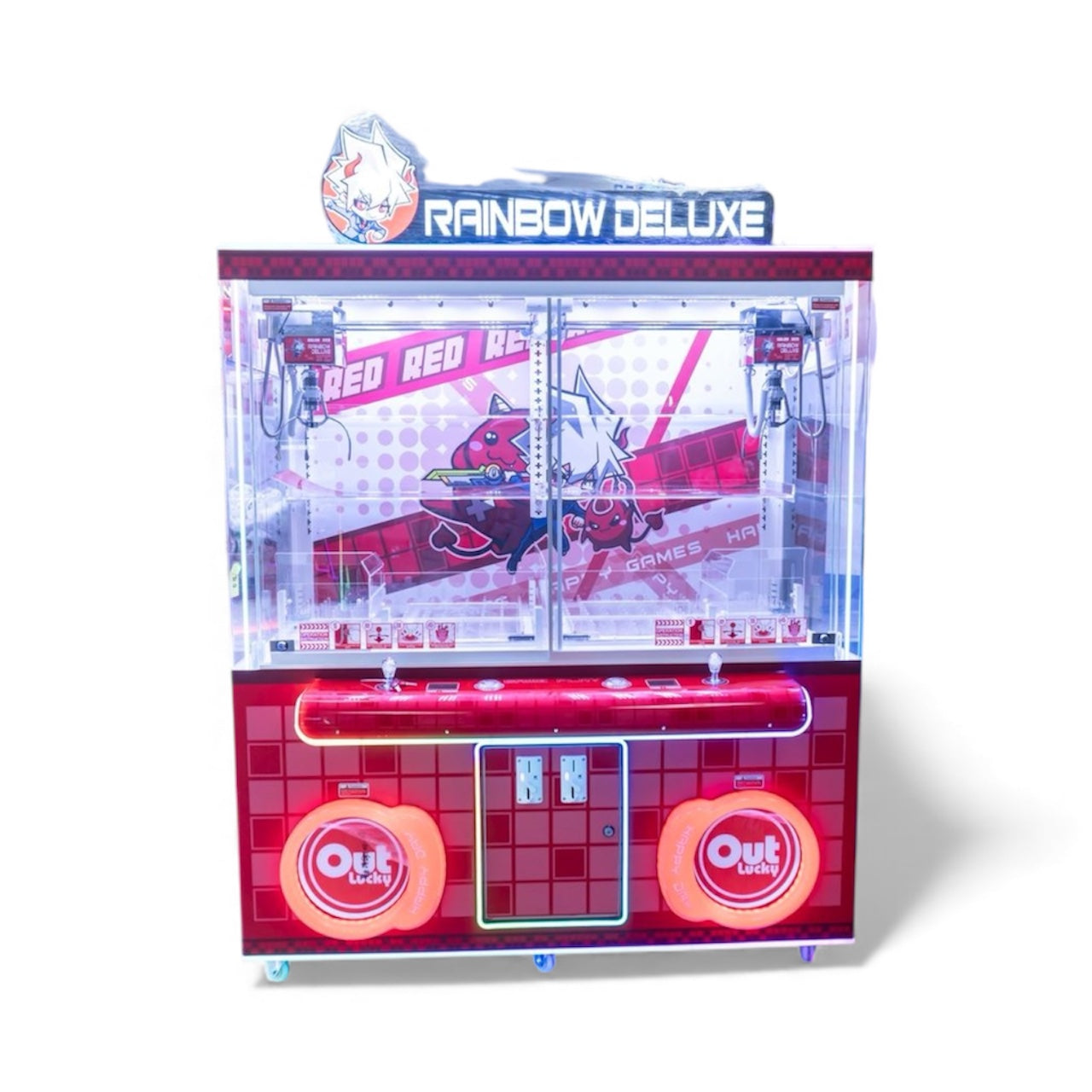 Rainbow Crane Deluxe - Claw machine Twin