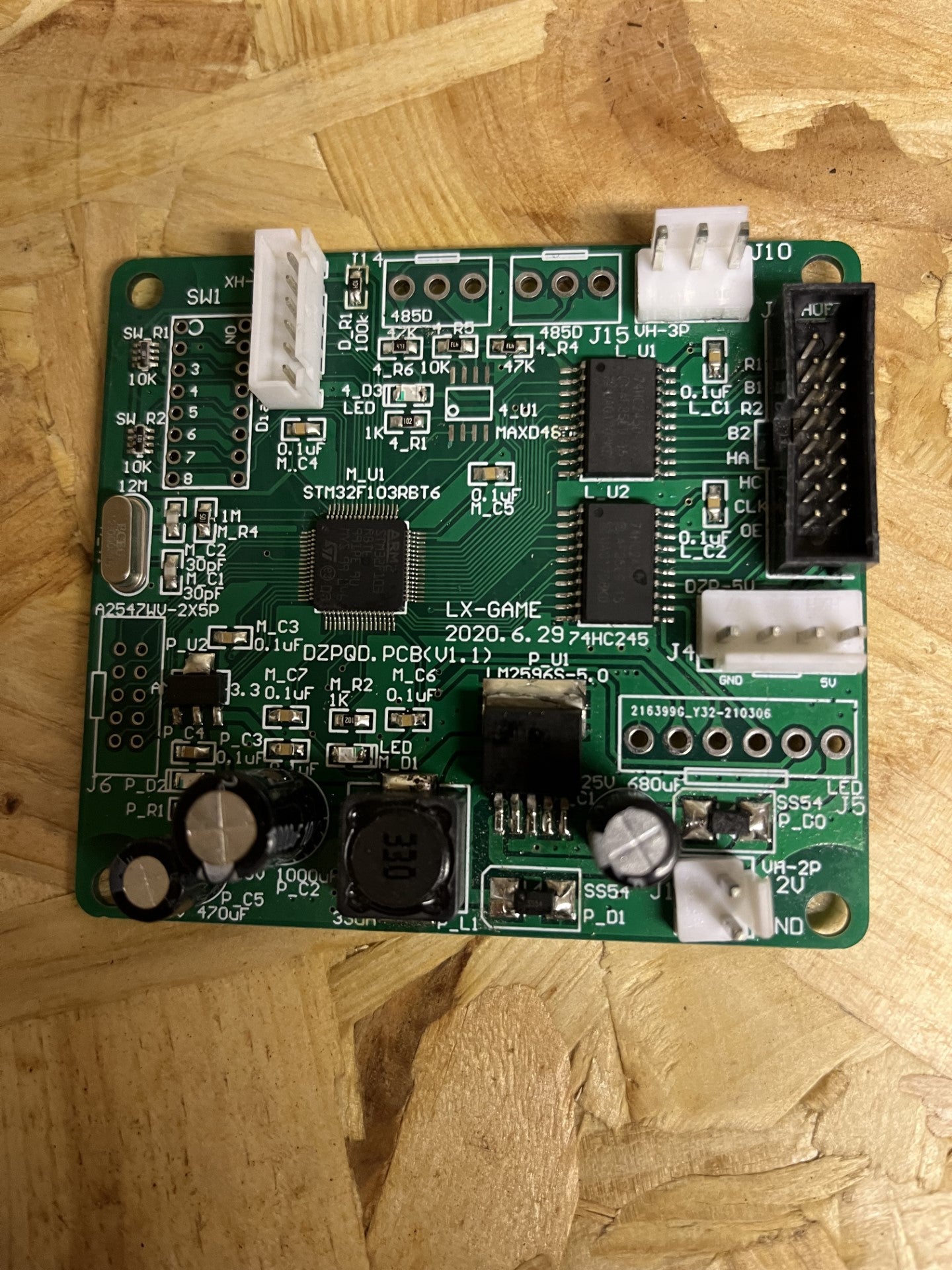 Lattice screen control PCB - Crazy Kitten