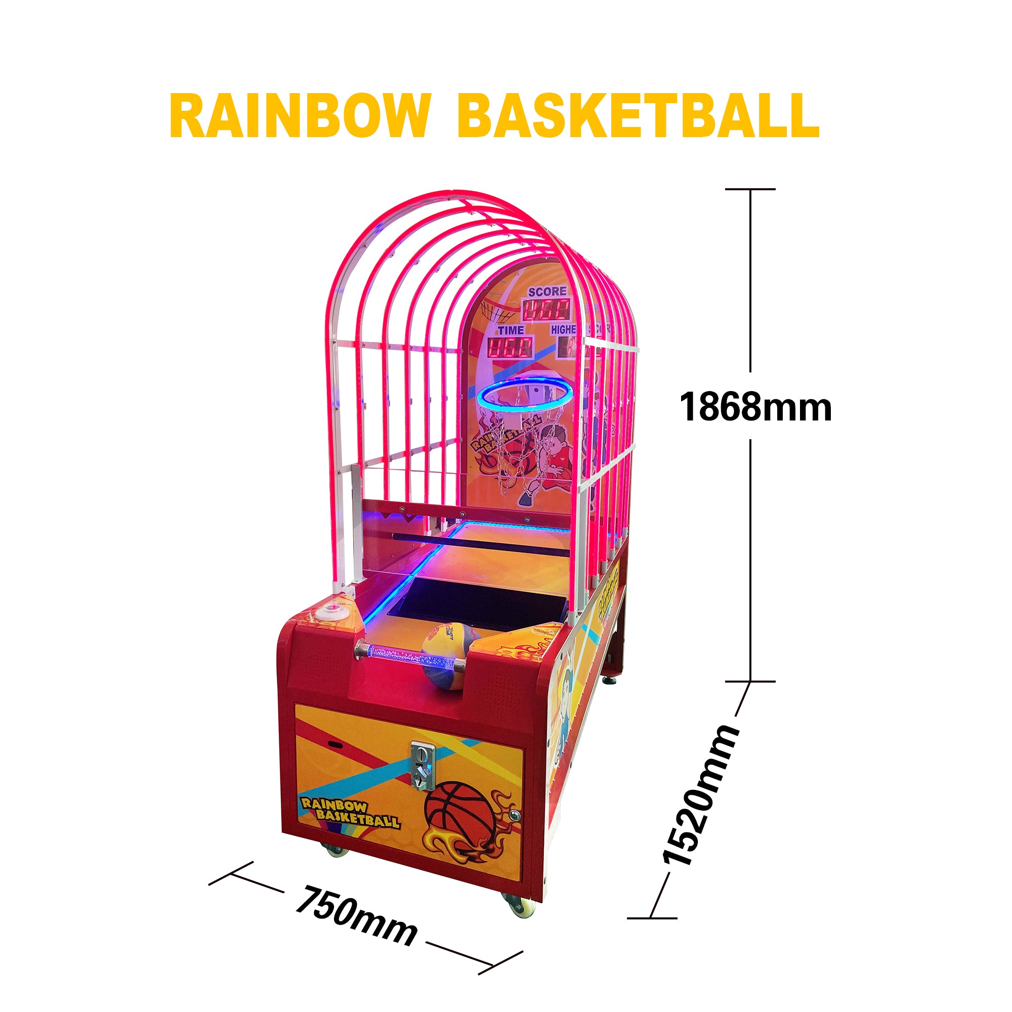 Rainbow Basketball