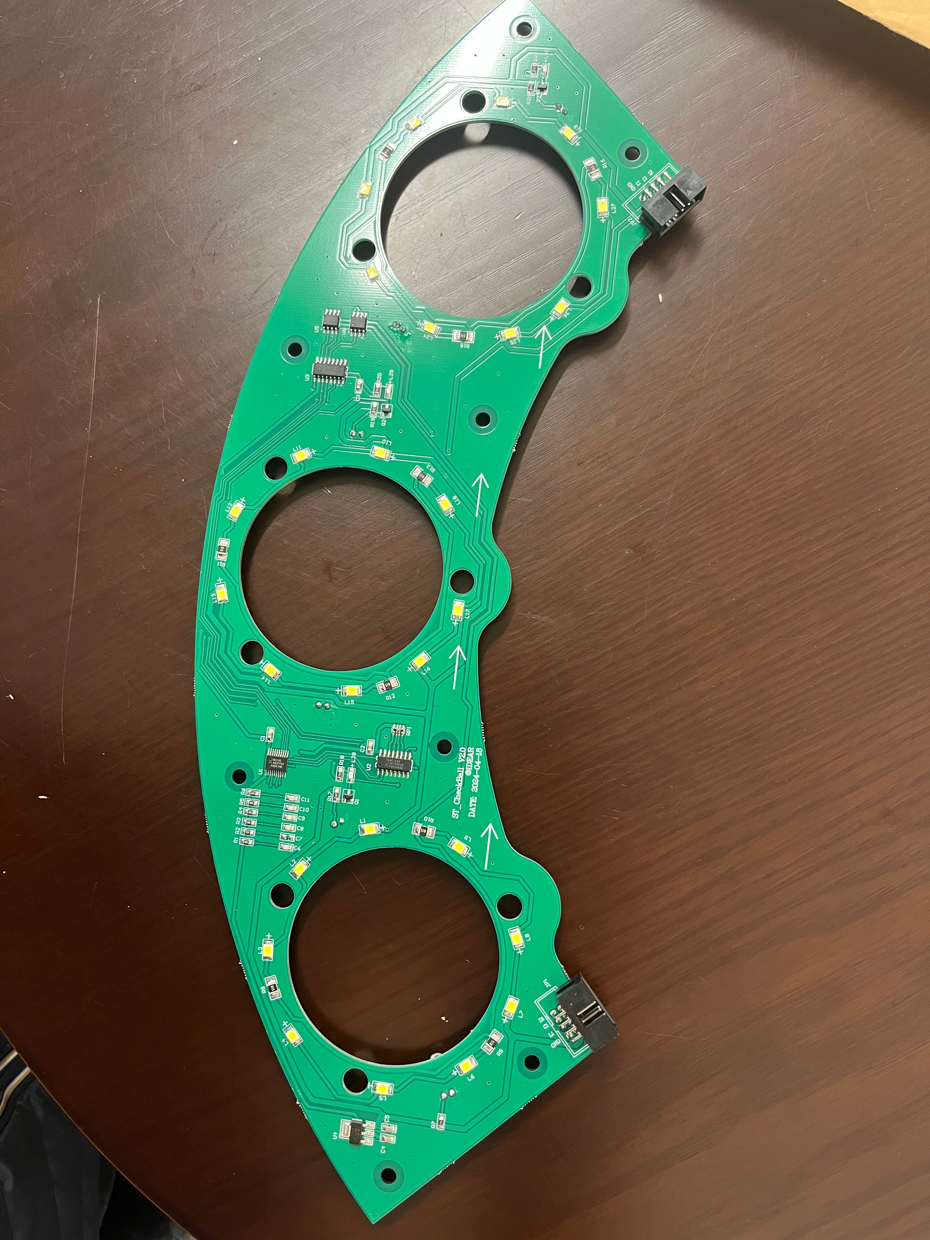 Super Tornado ball sensor pcb