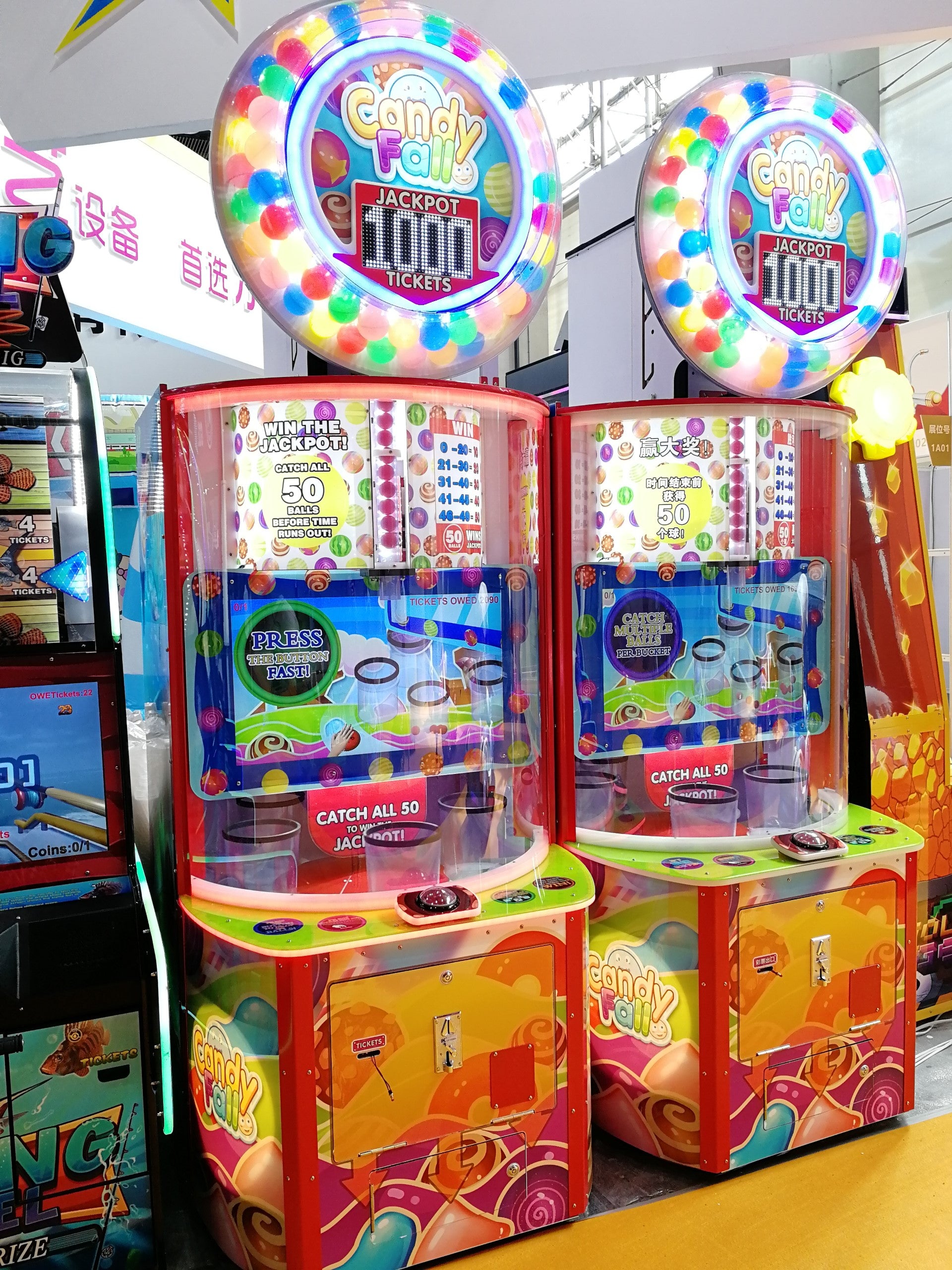 Candy Falls - Redemption - Arcade Game