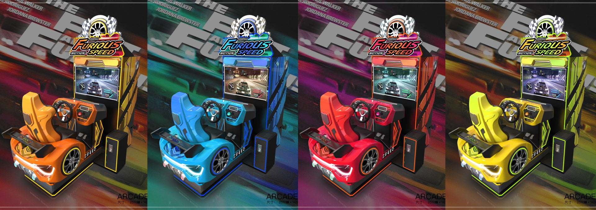 Furious Speed - Motion - Video Arcade Game