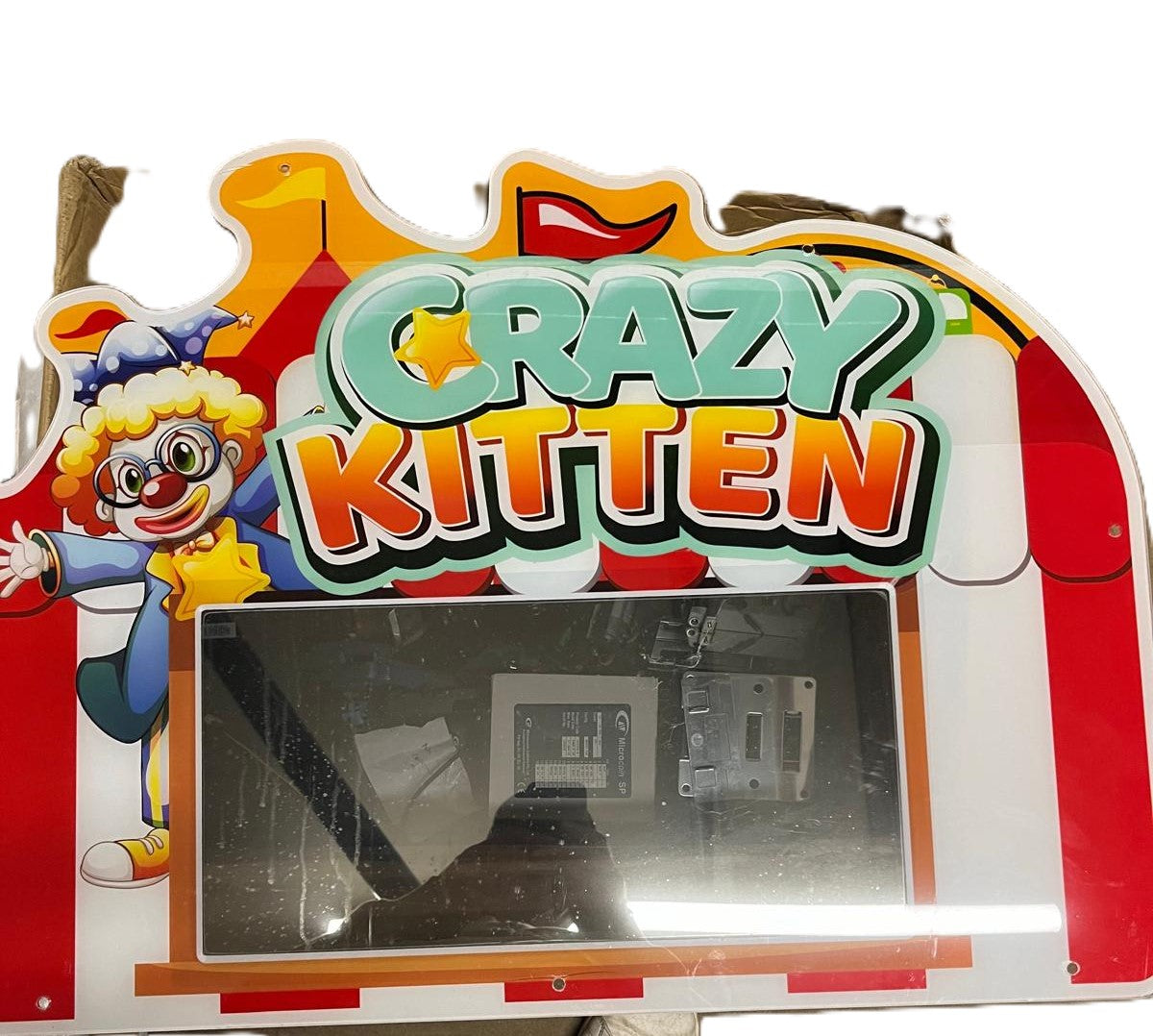 Crazy Kitten - Top box Acrylic panel